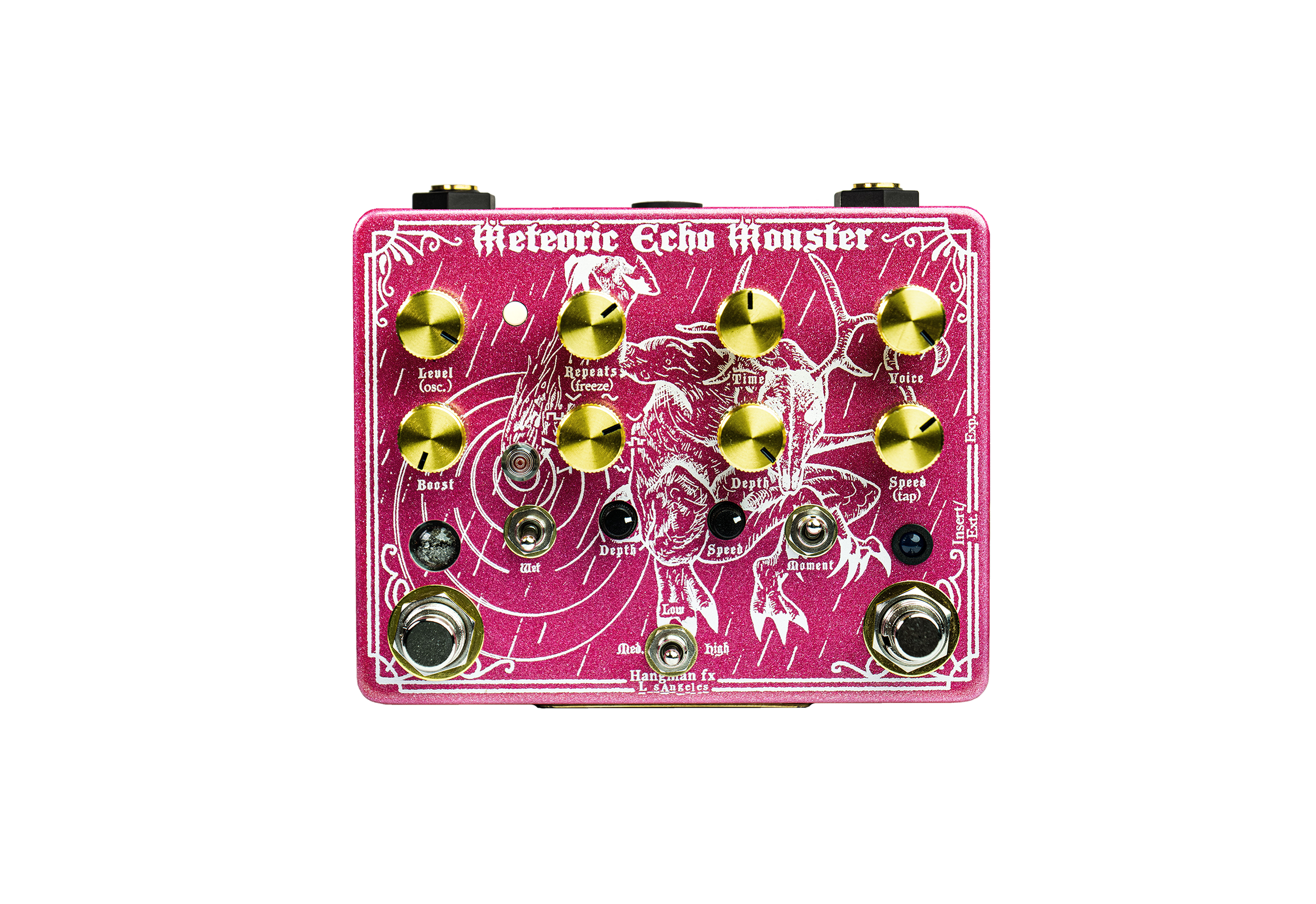 The Meteoric Echo Monster PINKMAN (dual-modulation delay/chorus